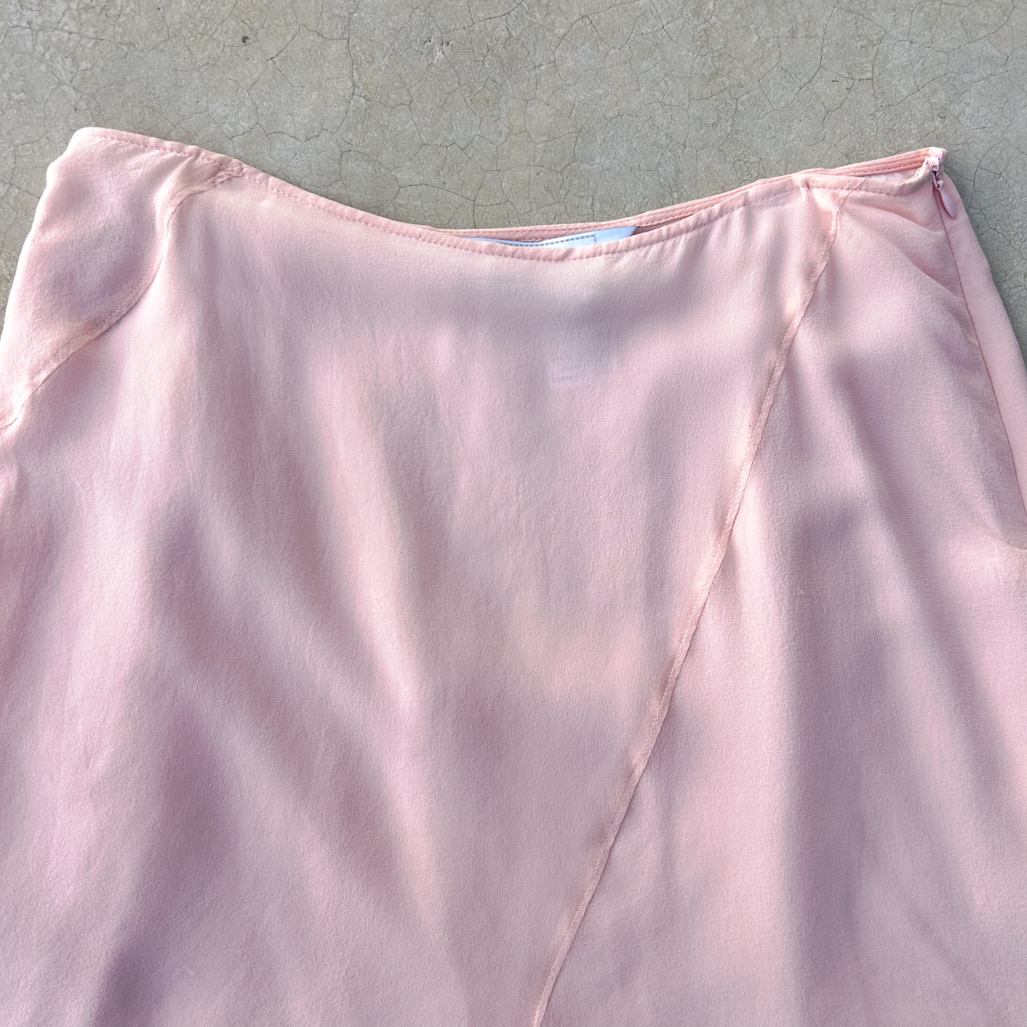 Vintage Silk A Line Skirt ‘’Intrend’’