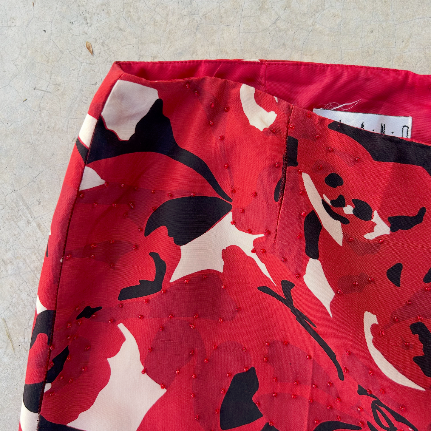 Vintage Silk Pants ‘’PIANO’’