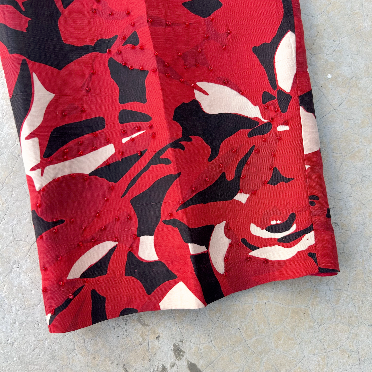 Vintage Silk Pants ‘’PIANO’’