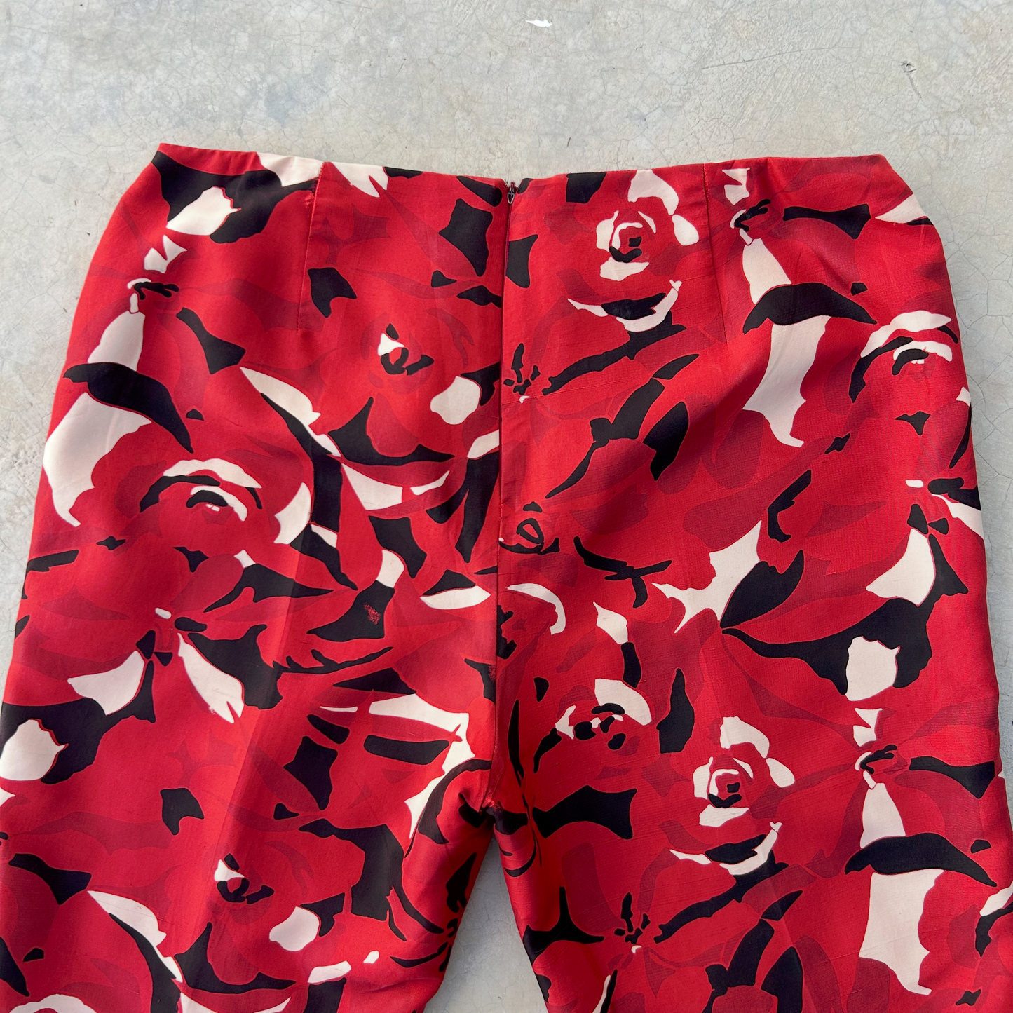 Vintage Silk Pants ‘’PIANO’’