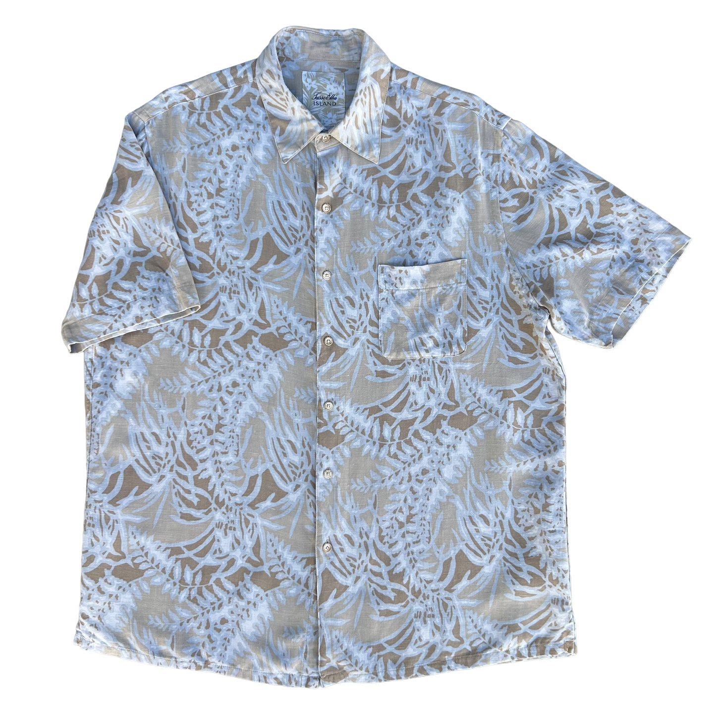 Silk Blend Shirt ‘’Tasso Elba’’