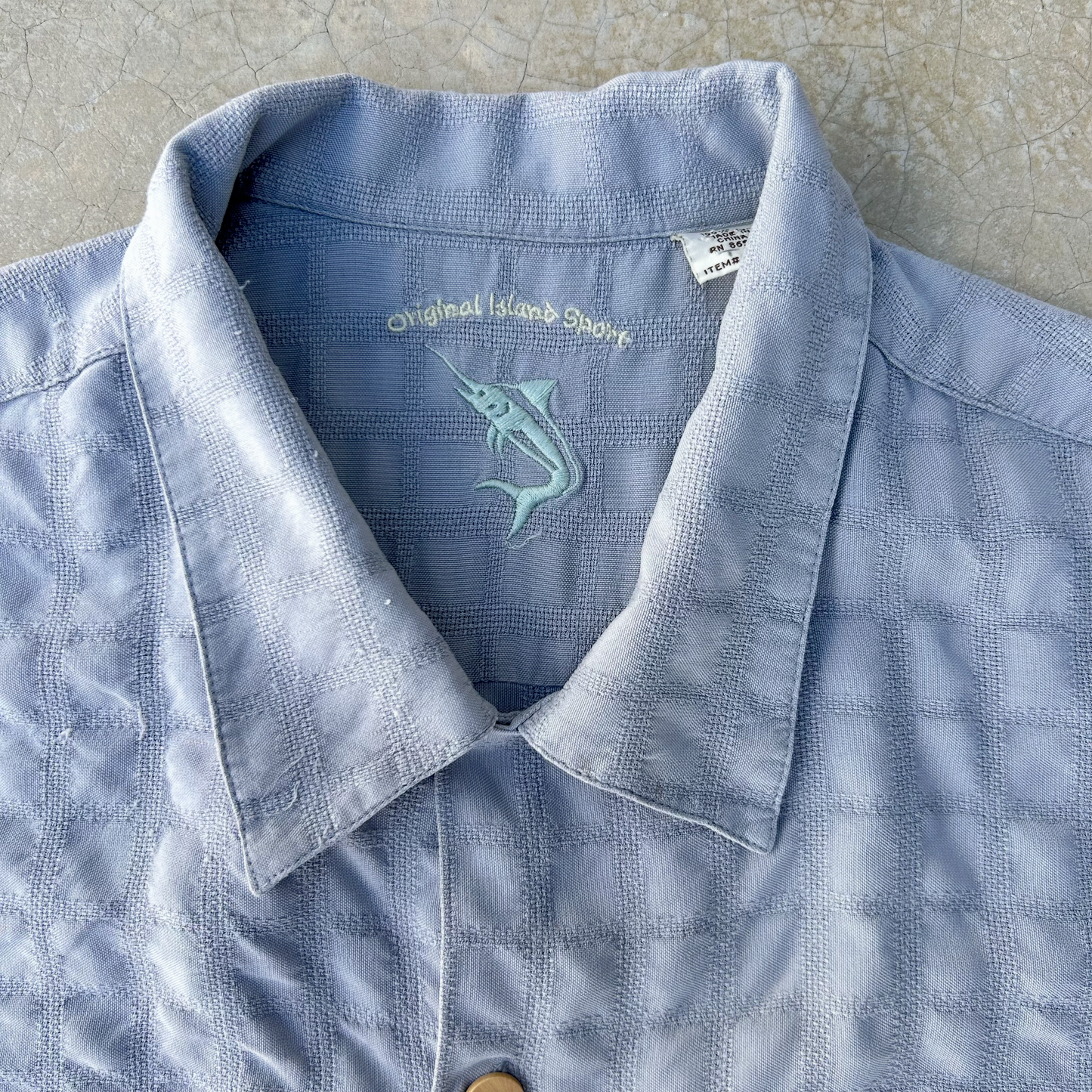 Vintage Silk Shirt ‘’Original Island Sport’’