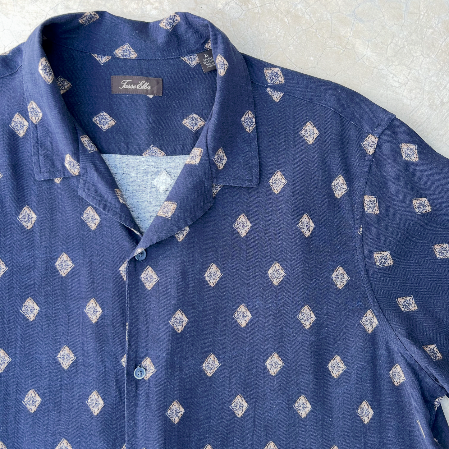 Silk Blend Shirt ‘’Tasso Elba’’