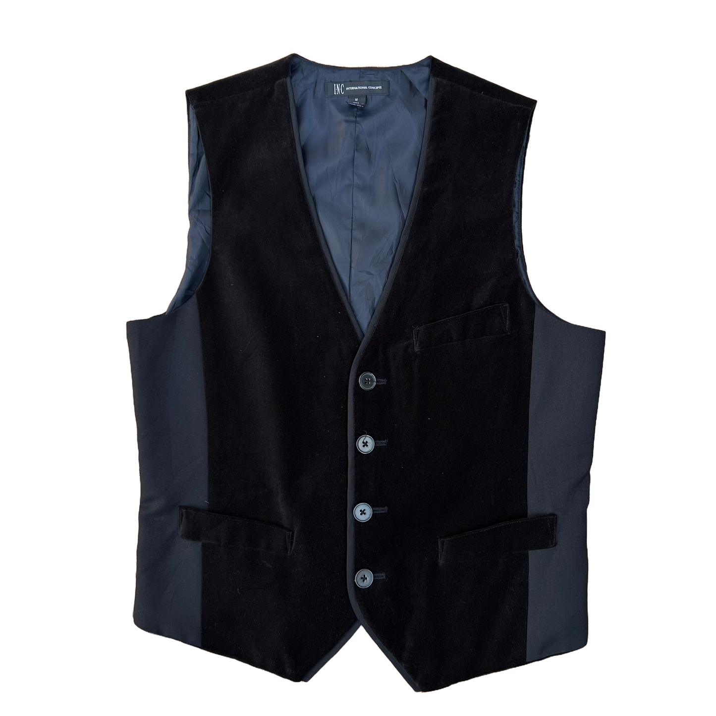 Cotton Velvet Vest ‘’I.N.C’’