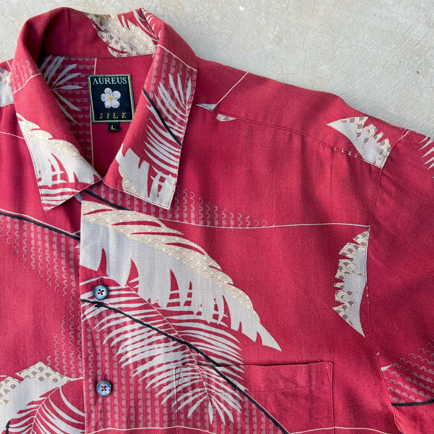 Vintage Silk Shirt ‘’Aureus Silk’’