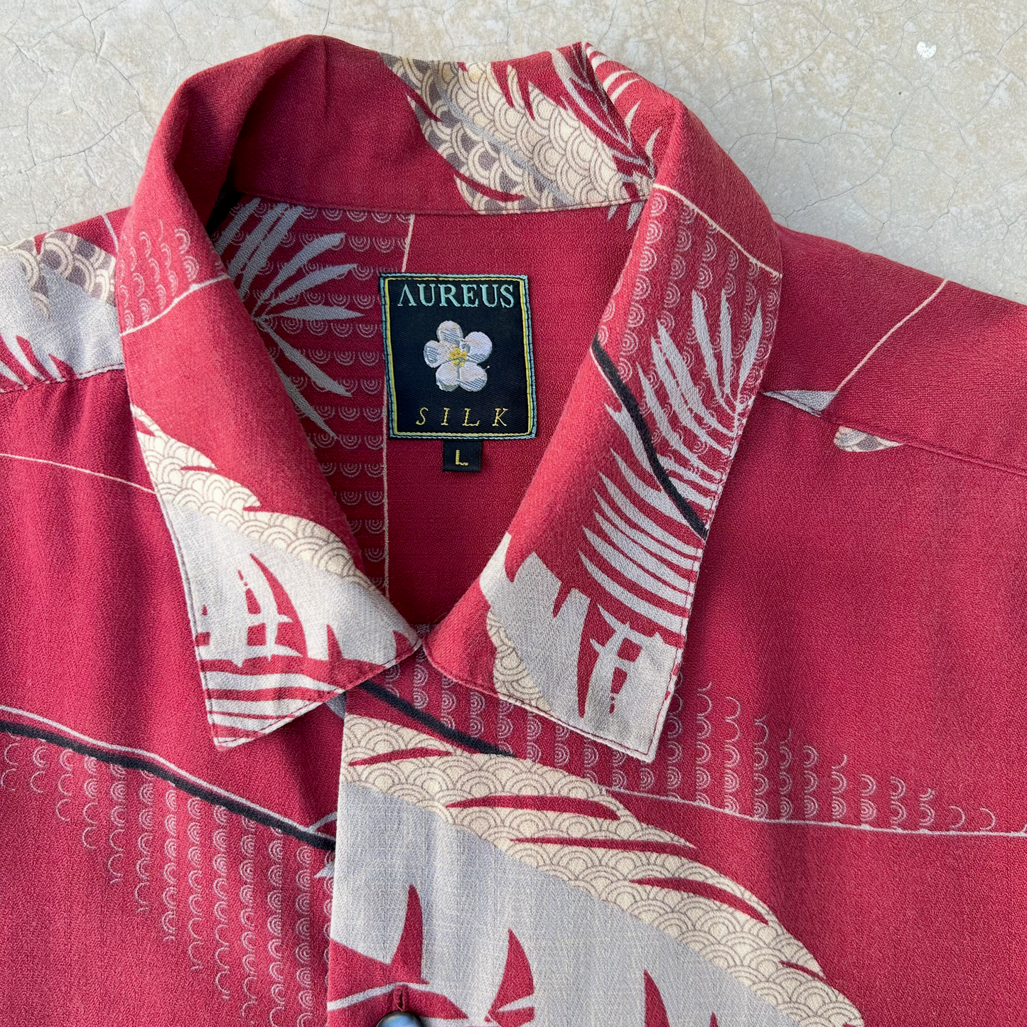 Vintage Silk Shirt ‘’Aureus Silk’’