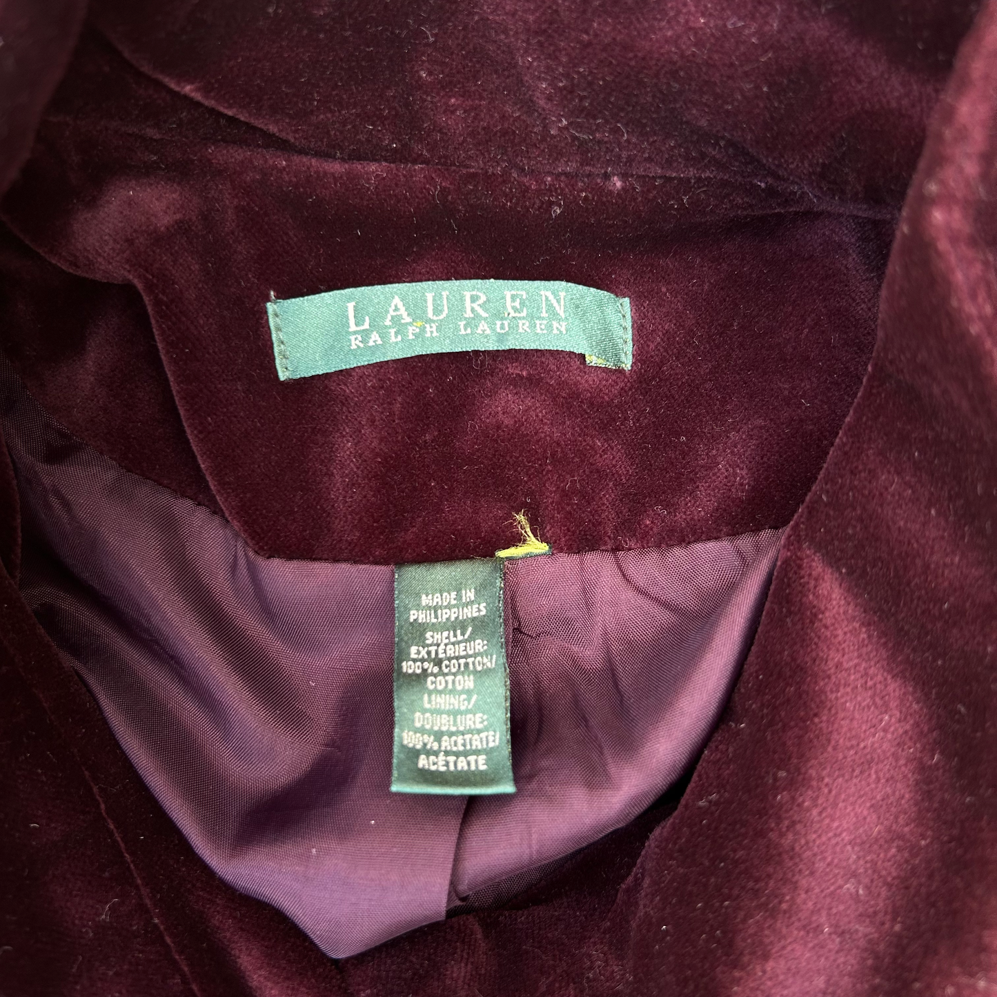 Cotton Velvet Jacket ‘’Ralph Lauren’’