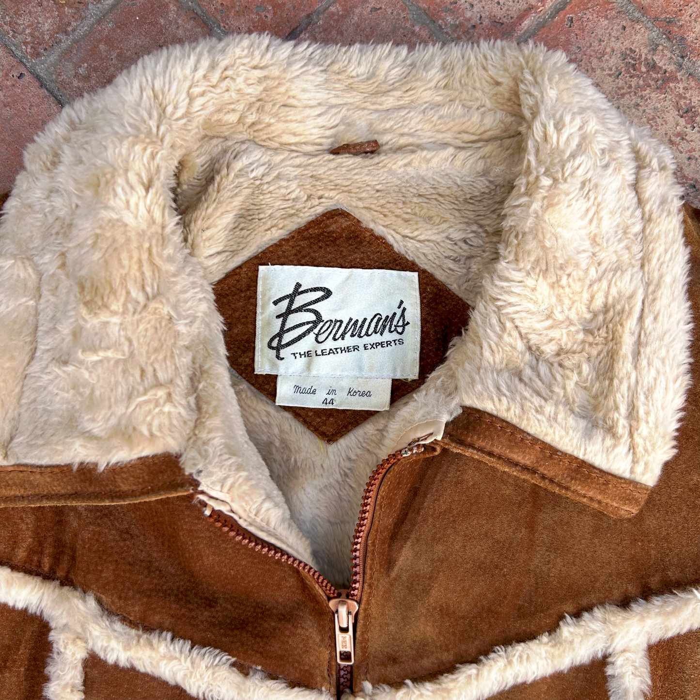 Vintage Leather Suede Jacket ‘’Berman’s’’