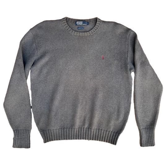 Vintage Crew Neck Cotton Sweater ‘’Polo by Ralph Lauren’’