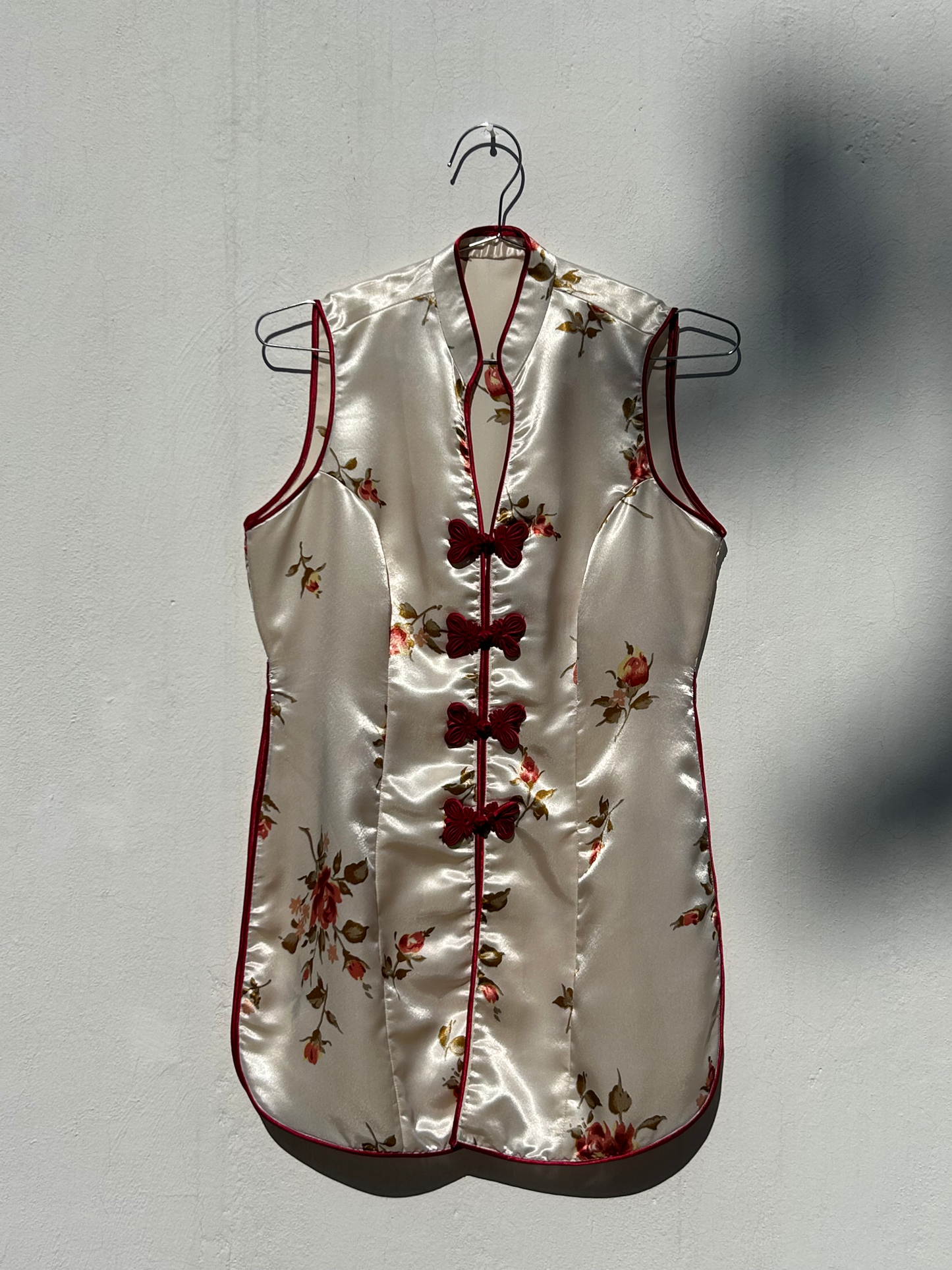 Satin Qipao(Cheongsam) Top ‘’Sin Marca’’