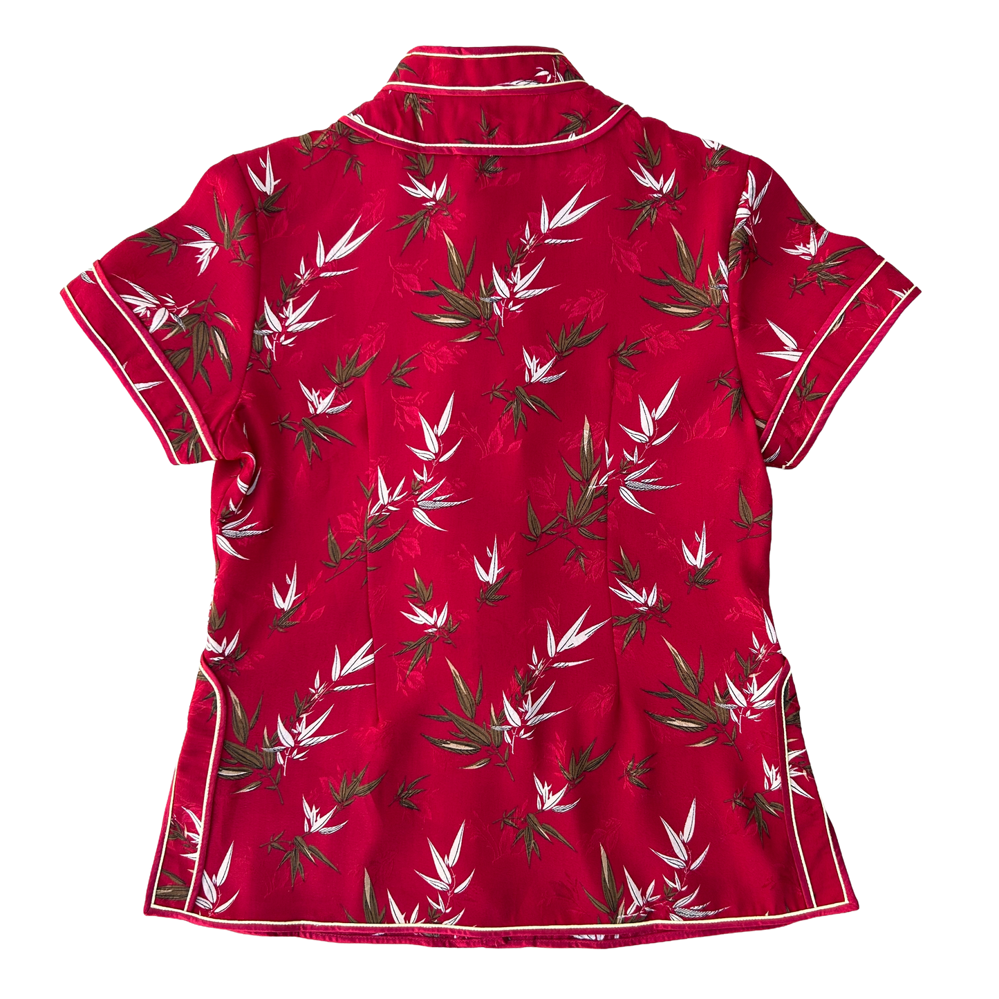 Short-Sleeved Tang Suit Shirt ‘’Suan Yan’’