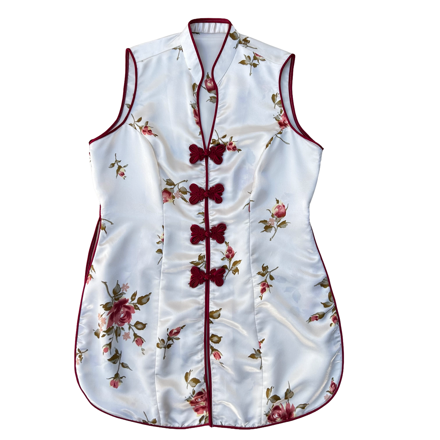 Satin Qipao(Cheongsam) Top ‘’Sin Marca’’