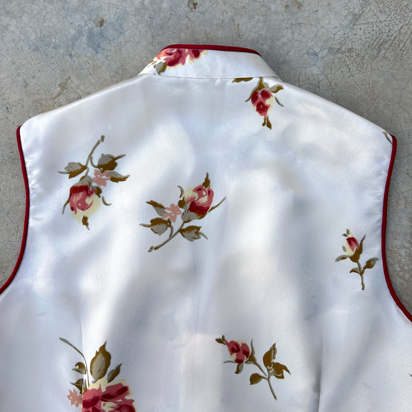 Satin Qipao(Cheongsam) Top ‘’Sin Marca’’