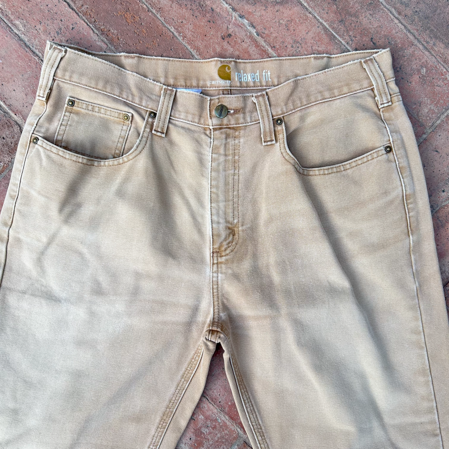 Weathered Duck Cotton Pants ‘’Carhatt’’