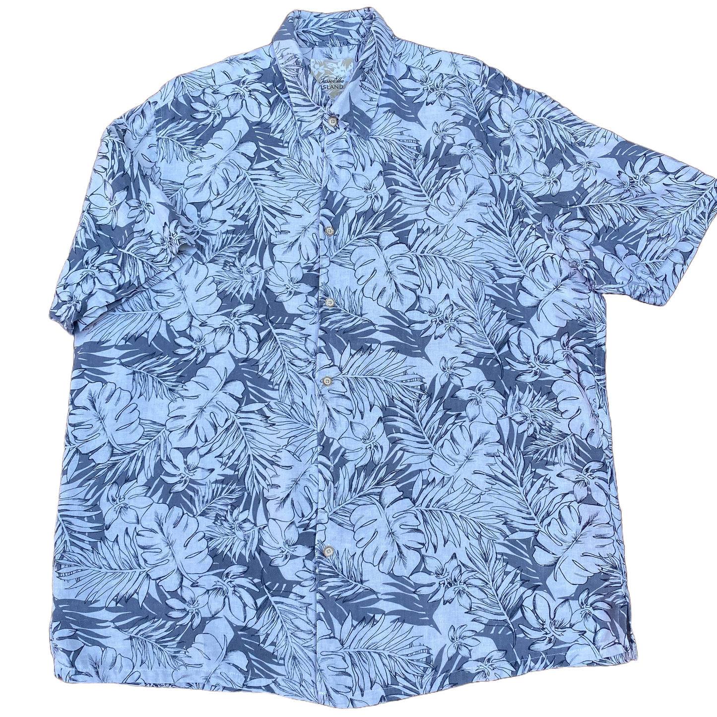 Hawaiian Silk Blend Shirt ‘’Tasso Elba’’