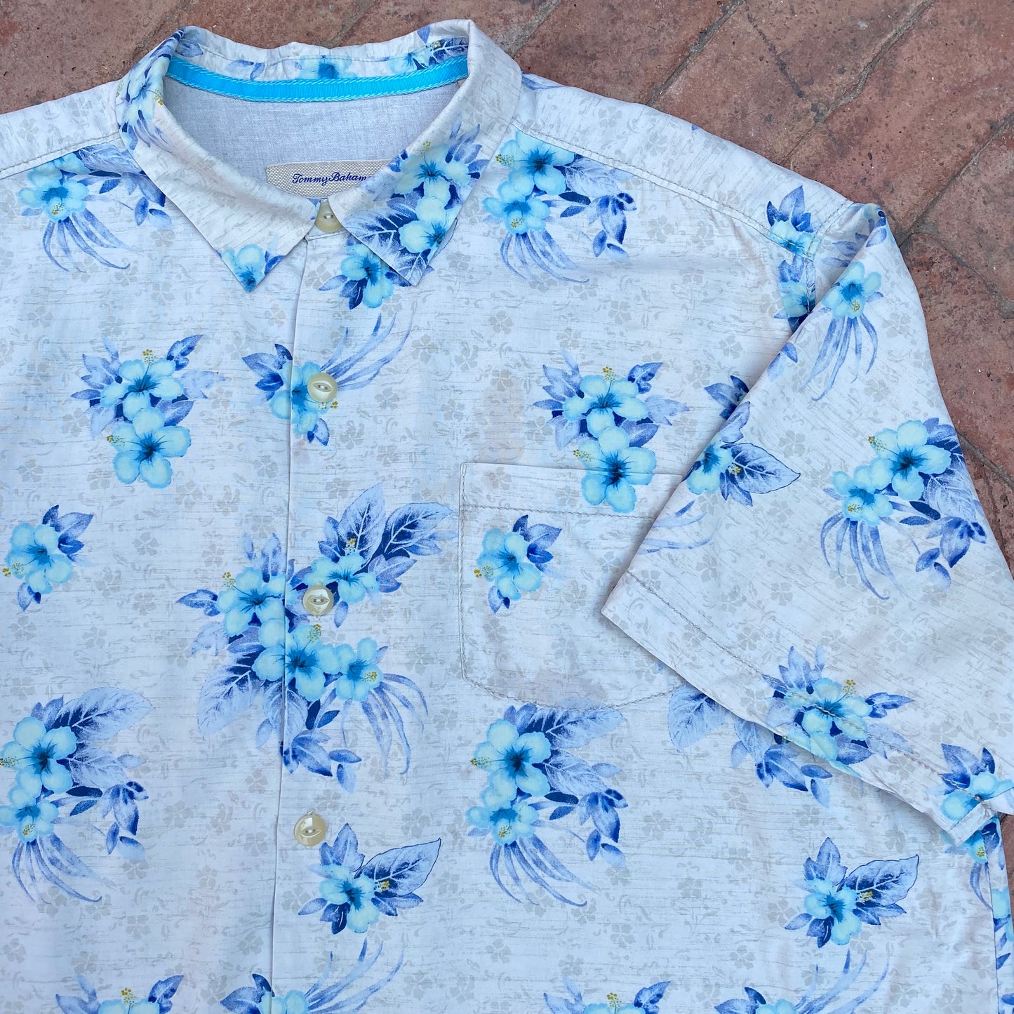 Hawaiian Silk Shirt ‘’Tommy Bahama’’