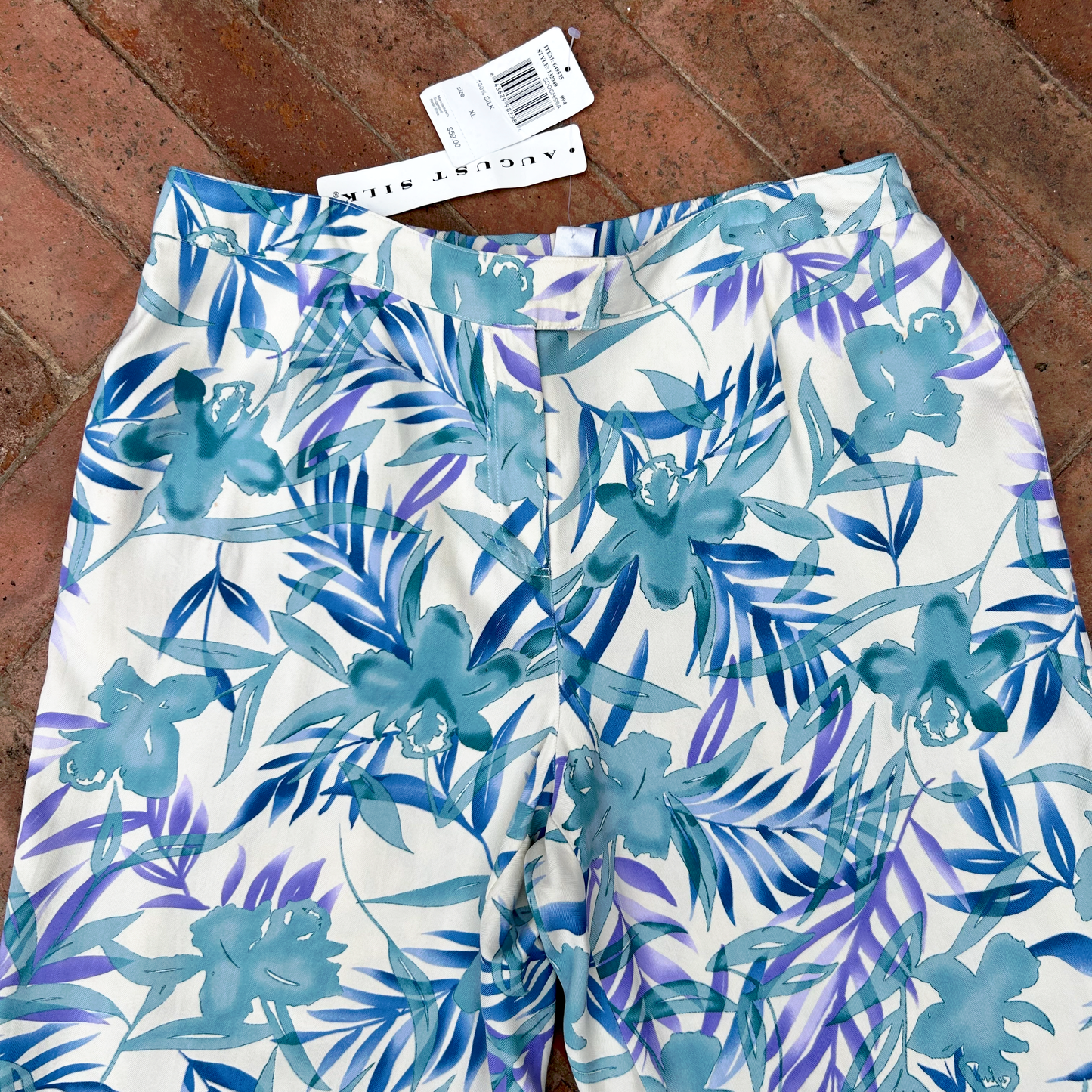 Vintage Silk Trousers ‘’August Silk’’