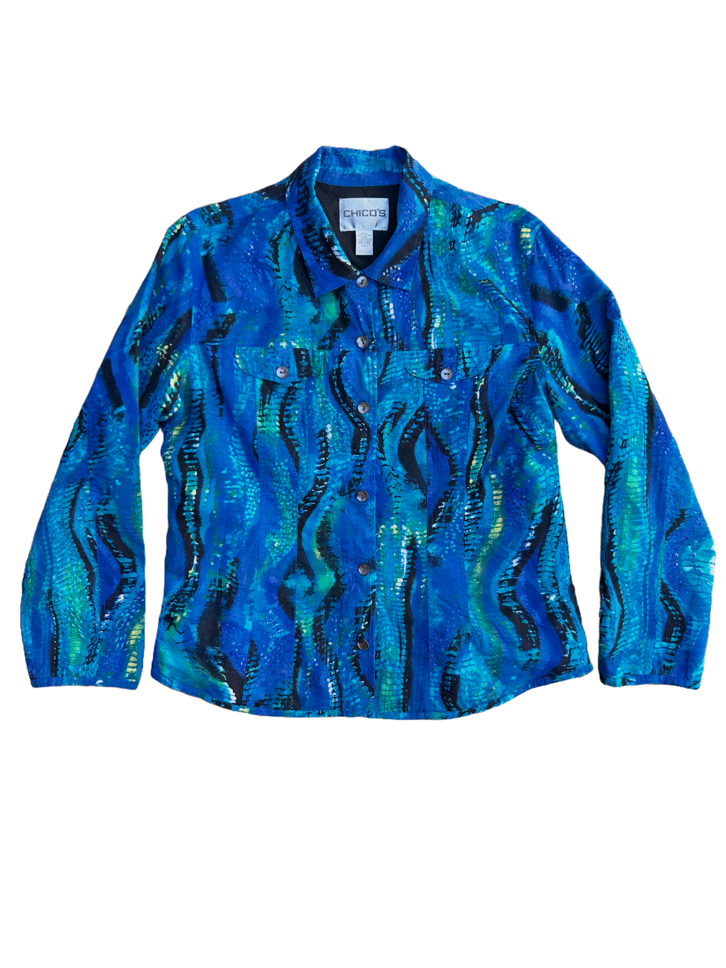 Vintage Cotton Jean Jacket ‘’Chicos’’