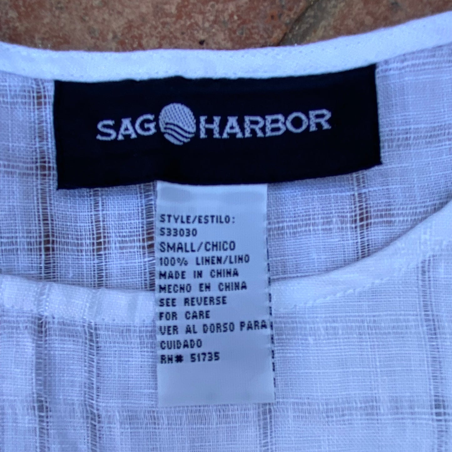 Linen Top ‘’Sag Harbor’’