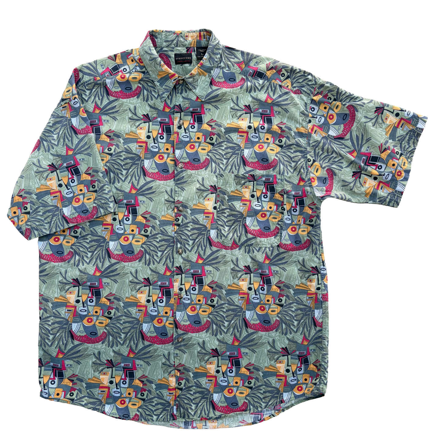 Vintage Cotton Shirt ‘’Structure’’