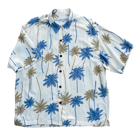 Hawaiian Silk Shirt ‘’Quicksilver Edition’’
