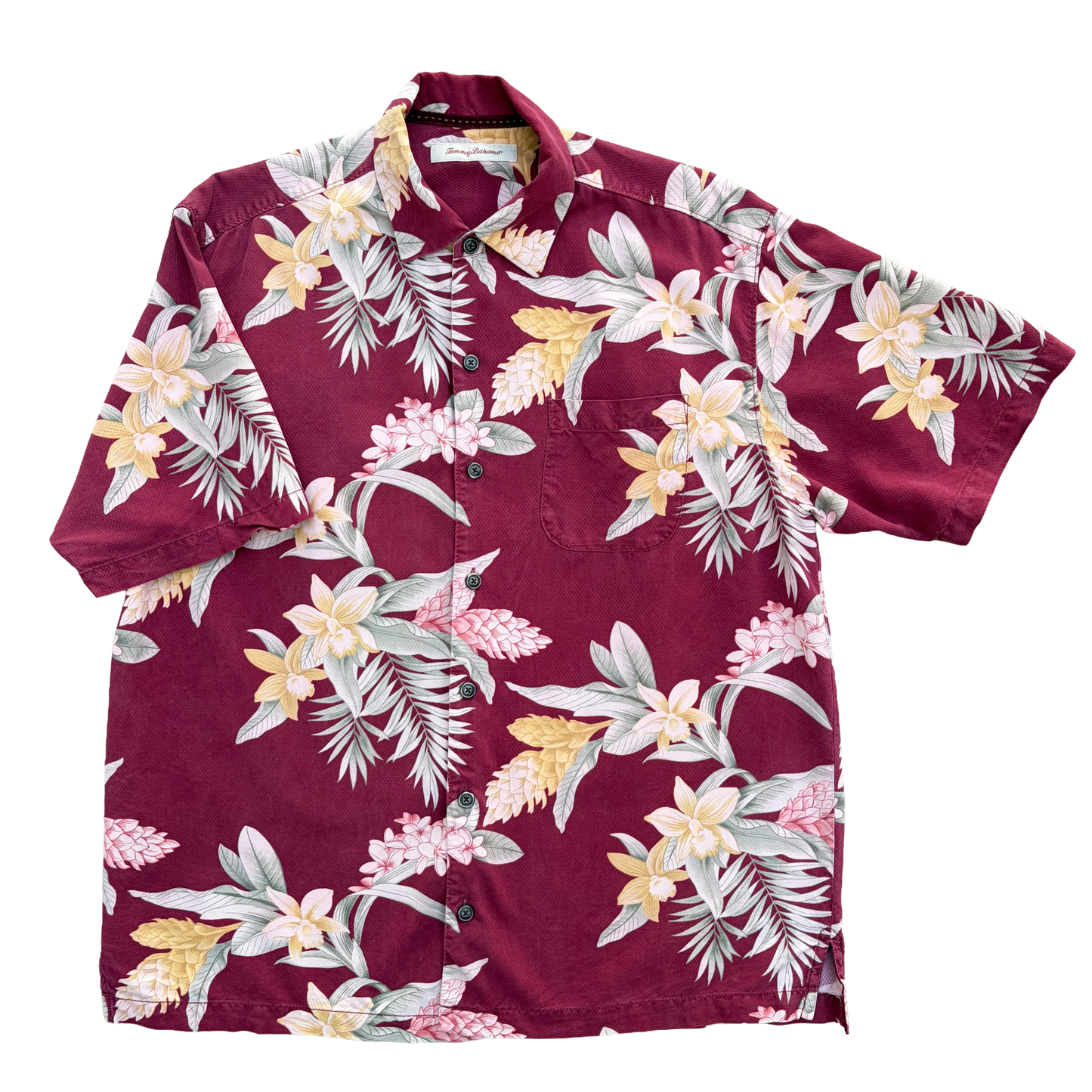 Vintage Hawaiian Silk Shirt ‘’Tommy Bahama’’