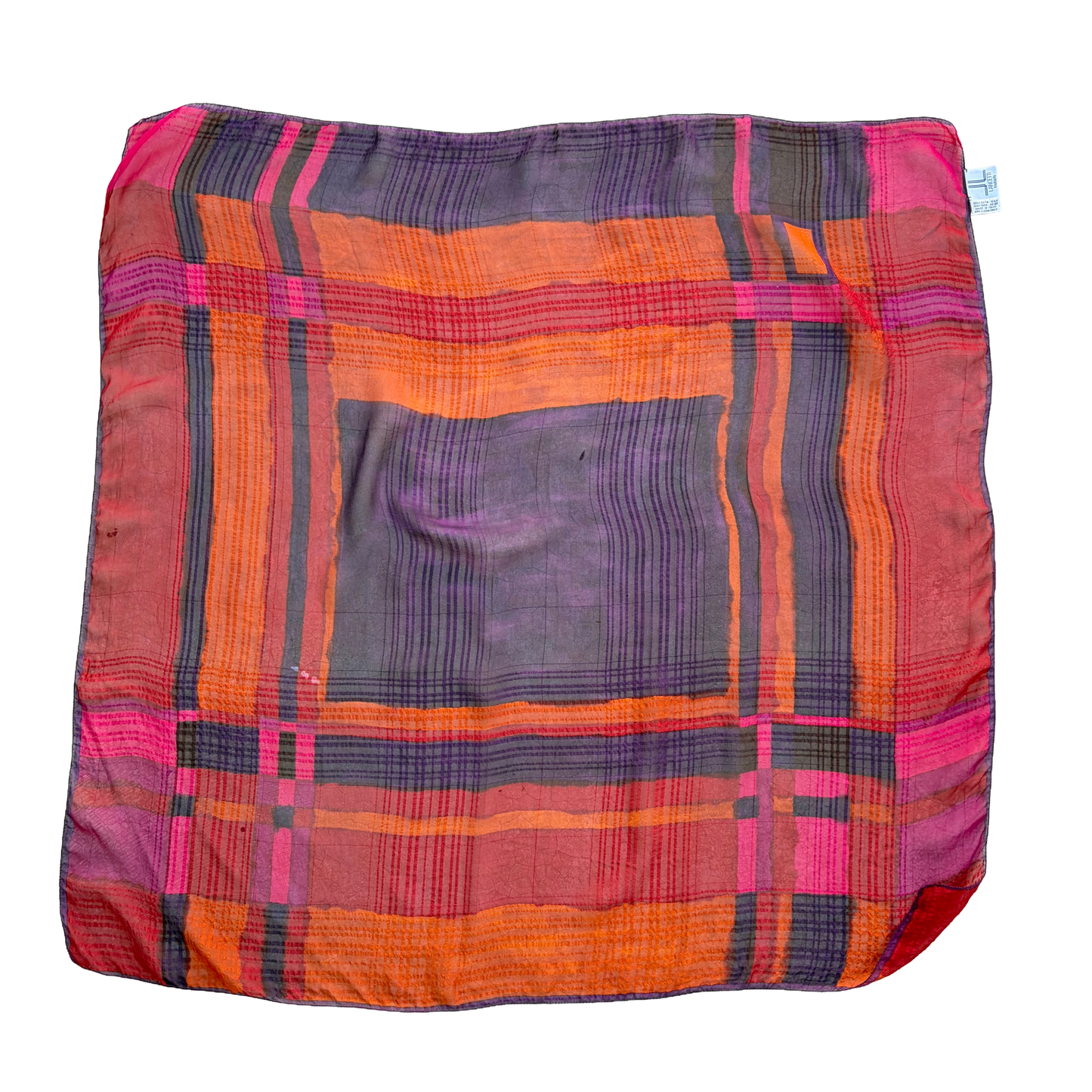 Vintage Silk Scarf ‘’Lancetti Foulards’’