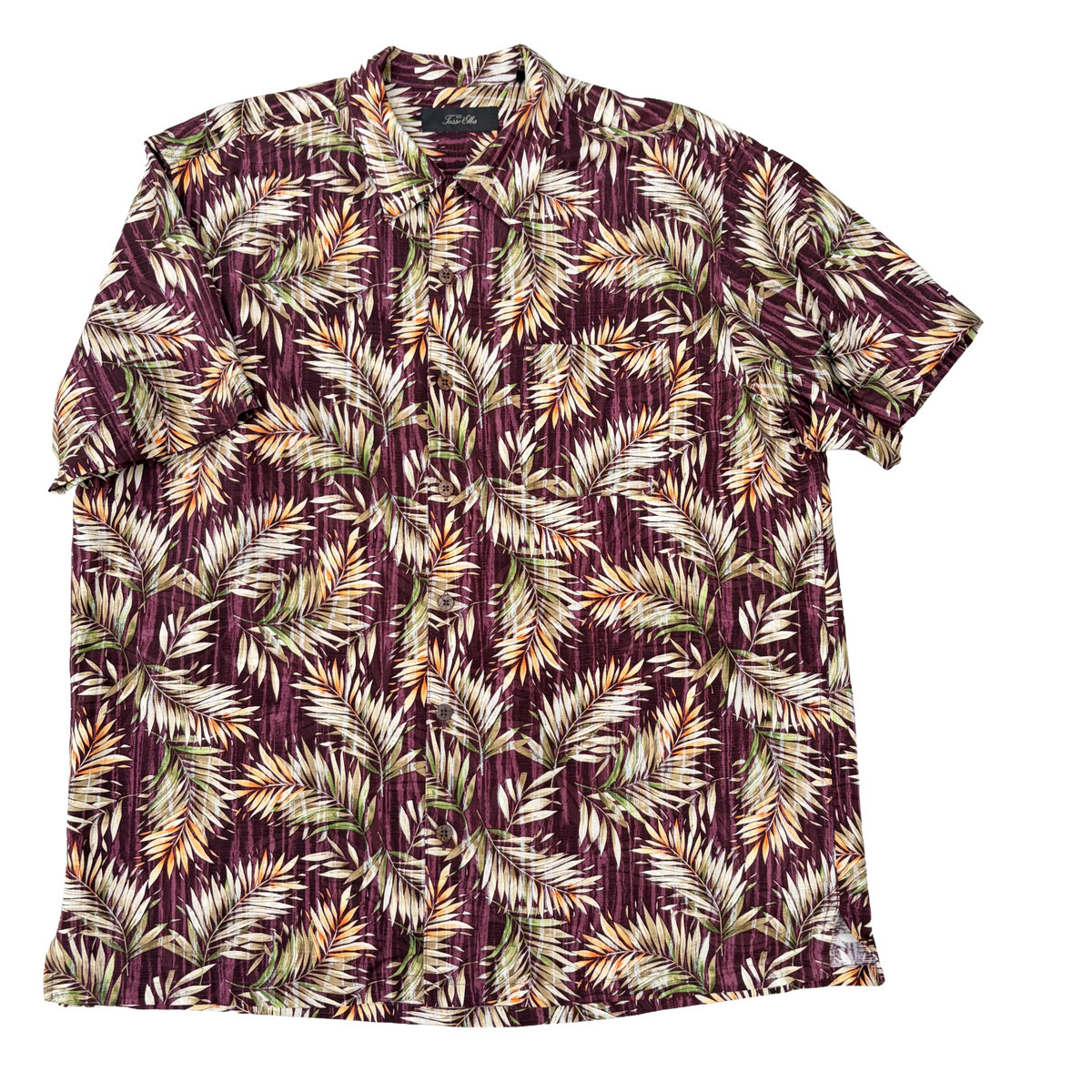Vintage Hawaiian Silk Shirt ‘’Tasso Elba’’